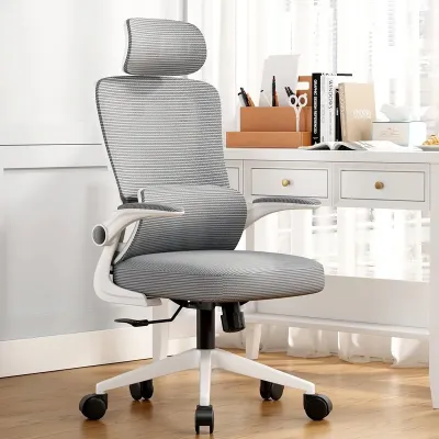 Ghế Công Thái Học BN08 ngả lưng 35 độvải lưới thoáng khí tựa lưng êm áitựa đầu và cổ kê tay tiện ích