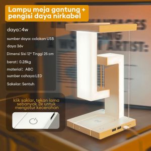 lampu meja belajar Lampu LED Lampu Baca Portabel Baca Meja Kerja Duduk On Off Lampu Tidur