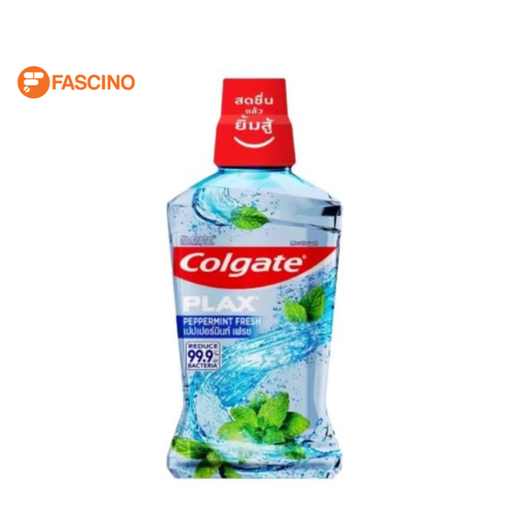 89 Colgate COLGATE น้ำยาบ้วนปาก สูตร Plax Peppermint Fresh (250ml.) | Lazada.co.th