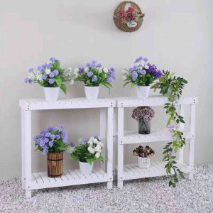 23 layer Flower Pot Rack Waterproof Anti-mold Outdoor Flower Rack Garden Rack Balcony Decoration Rak Bunga Rak Kasut