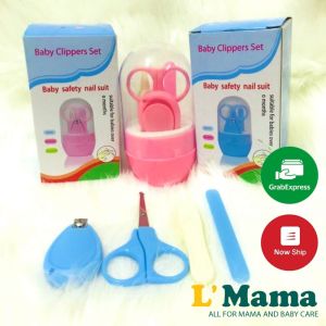 Bộ Dụng Cụ Cắt Móng Tay 4 Chi Tiết An Toàn Cho Bé Chất Liệu Cao Cấp Không Hoen Gỉ
