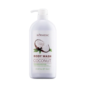 Kormesic Body Wash Coconut Moisturizer & Smooth Dry Skin 750 ML Sabun Cair Pelembab Kulit Kering