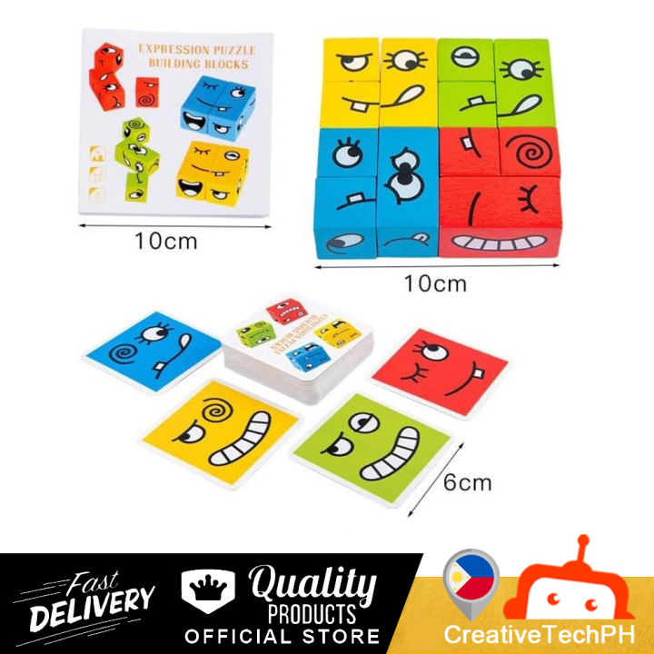 Puzzle Expression Building Blocks Lazada PH