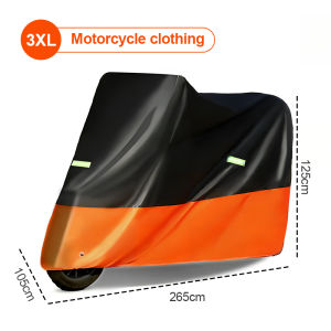 Universal Motorcycle Cover Waterproof Thickened High Quality Makapal Motorcycle Cover Dust UV Protection HONDA Click 125i Motor Cover with Storage Bag