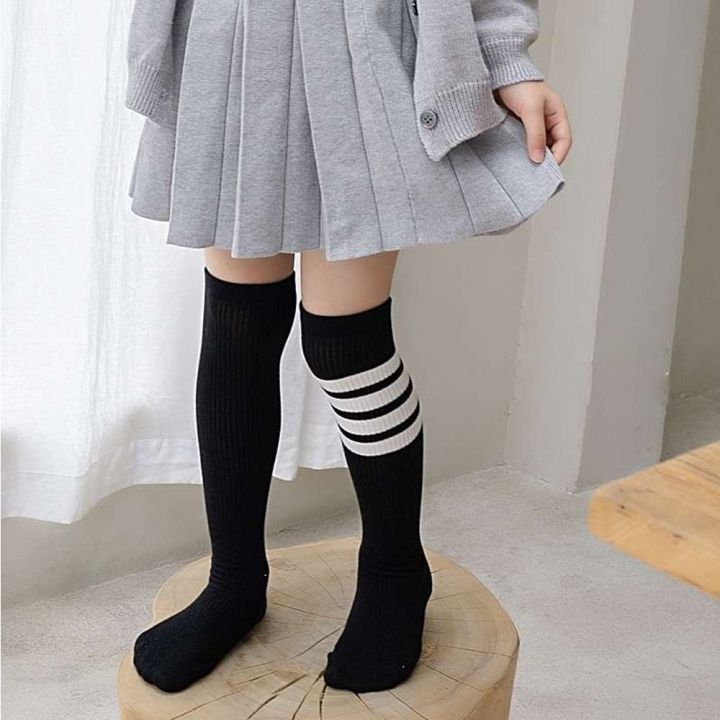 HARMU Soft Sweet Comfortable Thigh Stockings Cotton Spring Solid Color ...