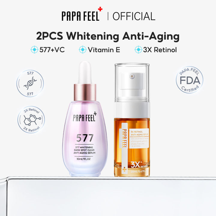 PAPA FEEL【Serum Skin Care Set】577 Dark Spot Brightening Essence