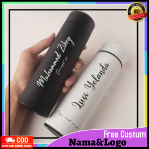 Botol Minum Tumbler Desain Custom Nama Sendiri Bisa Logo BTS EXO NCT Kekinian dan Estetik
