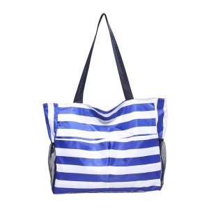 Stylish New Nylon Tote Bag - Large Capacity Multiple Pockets Lightweight & Durable for Women - Perfect for Travel Beach and Everyday Use