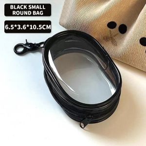 Transparent Doll Display Storage Bag Dustproof POP MART Collectibles CaseKeychain Cable Organizer Hanging PVC Pouch