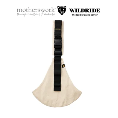 Wildride Toddler Hip Carrier - Linen 9M - 4Y+ Max 20kg