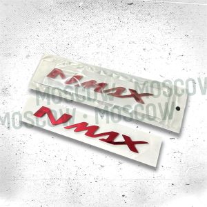 EMBLEM NMAX 2PCS STIKER AKRILIK LOGO TIMBUL 3D N MAX JEPANG / STICKER BODY MOTOR N-MAX 155 BENTUK TULISAK METODE LASER OCITO / BADGE BODI NMAX 155 STANDAR ABS SYSTEM ORI ORIGINAL PNP / N MAX N-MAX 155 250 400 BAHAN AKRILIK KACA GOLD BIRU SILVER MERAH