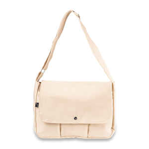 Colour Company - Library Series Sling Bag Canvas Slot Laptop Compartment Tas Sekolah Kuliah Remaja Wanita Kekinian
