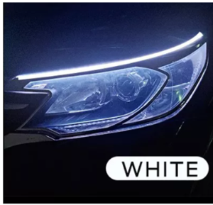 Yang paling favorit(Dikirim Dari Jakarta)2 Buah Lampu LED Alis Tempel DRL 45/60 CM Tahan Air Fleksibel Mobil Motor Sein Running Car Daytime Running Light Strip Grade A+ Sen Rem Mundur Flexible VINYX Welcome Mode