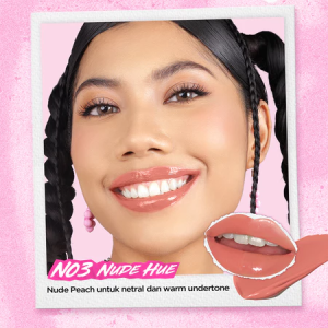 [NEW LAUNCH] DAZZLE ME Matte & Gloss Lip Cream Duo 2in1 Lip Cream for Matte And Glossy Finish Transferproof Moisturizing Longlasting 16H - Timeless Beauty Lip Cream - Infinite Nourish Lip Duo