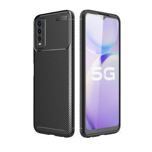 For VIVO Y20 Y20i Y20s Y12s Y20SG Case Carbon Fiber Cover Shockproof silicone phone case for VIVO Y 20 Y20 i Y20 s Y12 s Y20 SG matte soft tpu cover