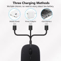 2.4G Wireless Mouse RGB Rechargeable Mice Wireless Computer Mause LED Backlit Ergonomic Gaming Mouse for Laptop PC. 