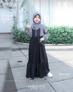 SARIMBIT KELUARGA ETHICA ROYAL ELFA 301 BLACK CAVIAR  /  RAYYA SERIES SARIMBIT ETHICA ELFA 301 BLACK CAVIAR TERBARU / AYUMI 436 AYUMI KIDS 35 KAHFI 306 KAHFI KIDS 217 BLACK CAVIAR