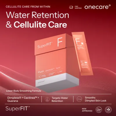 Onecare SuperFIT Flush Tissue-Level Cellulite Smoothing Supplement (30 Sachets)