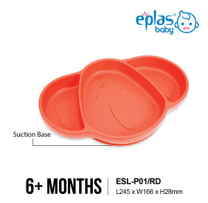 EPLAS BABY OFFER PACK 1/2Pcs Suction Placemat Feeding Plate & Feeding Cup BLW Pinggan Cawan BayiESL-P01ESL-P01/C01