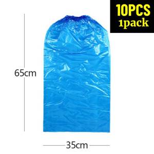 GIFT 20Pcs Disposable Waterproof Rainproof Shoe Covers Portable Anti-Slip Transparent Plastic Foot Covers