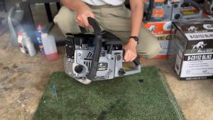 เครื่องตัดไม้ Black Bull N3 รุ่น 5800 กระทิงดำ สีดำ โฉมใหม่ ถมพร้อม อุปกรณ์