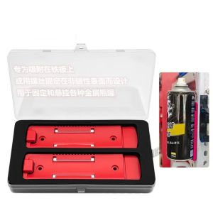 btnx Can Holder - Adhesive Metal Can Rack for Spray Cans Oil Cans & Paint Cans B8T9H
