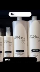 Keo Xịt Tóc Paul Mitchell Firm Style Freeze And Shine Super Spray Giữ Nếp Cực Mạnh Tạo Kiểu HoànHảo