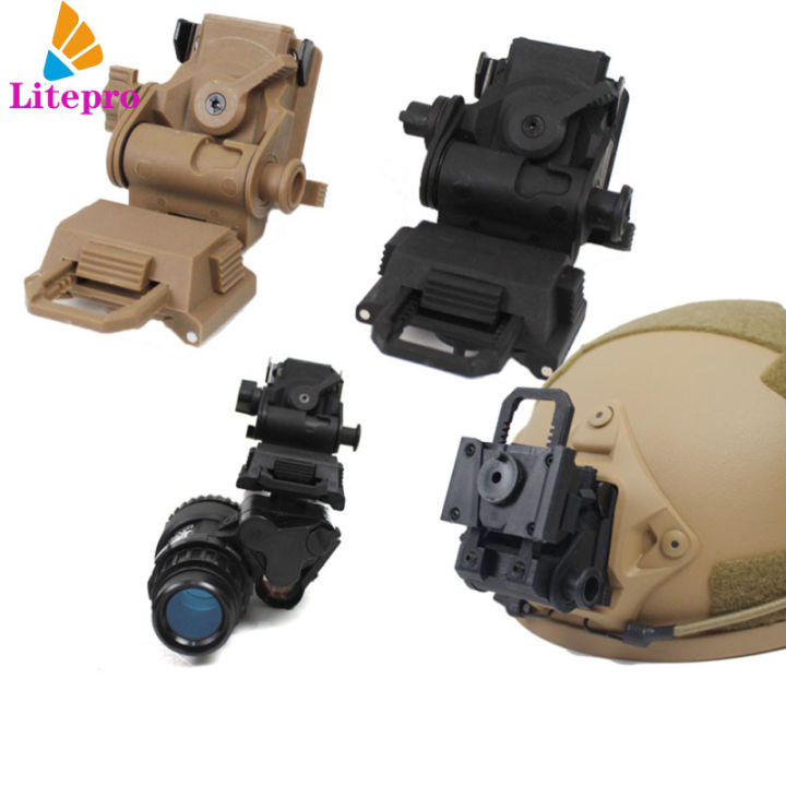 Fma L4g24 Pvs15 Supporto Casco FMA Airsoft Per Visione Notturna - Compatibile Con PVS15 PVS18 GPNVG18 | Colore Nero Airsoft Accessori - Foto 9