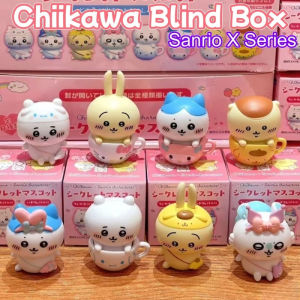 Anime Blind Box Figure Sanrio Chiikawa Collectible Desk Decor Display Toy Gift Cute Surprise Box