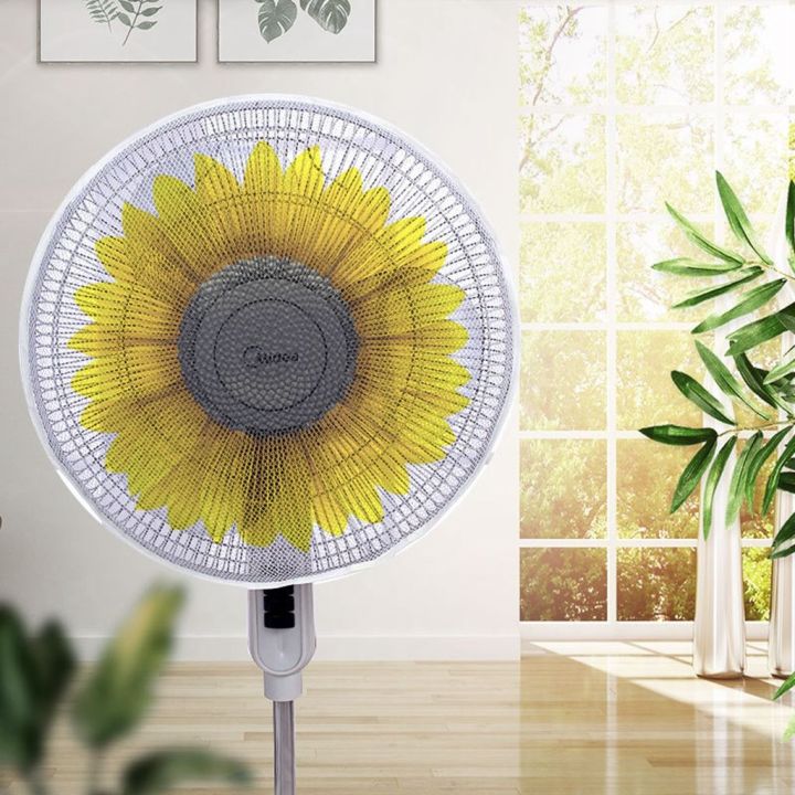 CHARRISSA 1 pcs Circular Dust-resistant Anti Pinch Hand Cartoon Fan ...