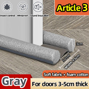 【Fast Delivery】93cm Soundproofing Door Bottom Sealing Strip Under Door Draft Stopper SoundProof Windproof Noise Reduction Door Sealer Stopper