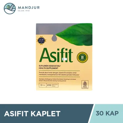 Asifit 30 Kaplet - Melancarkan Produksi ASI