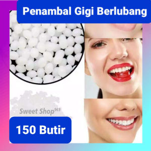 1.1 S 1000 BUTIR TEMPTOOTH PENAMBAL GIGI BERLUBANG GIGI PALSU