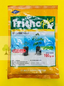 Fungisida cegah layu fusarium TRICHO PLUS AP dari CAP KAPAL TERBANG