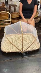 กระด้ง มุ้งครอบ ขนาดจับบ้าน กระด้ง ฝาชี กระด้งมูบ กระด้งตากอาหาร ทรงสี เหลี่ยมผืนผ้า กระด้งไม้ ถาดสานจัดเบรค ถาดจัดเบรค ถาดจัดขนม