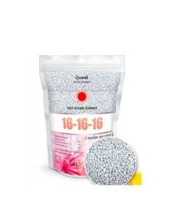 ปุ๋ยเกล็ด 16-16-16 (แบรนด์)1kg (ดวงตะวันเพชร)