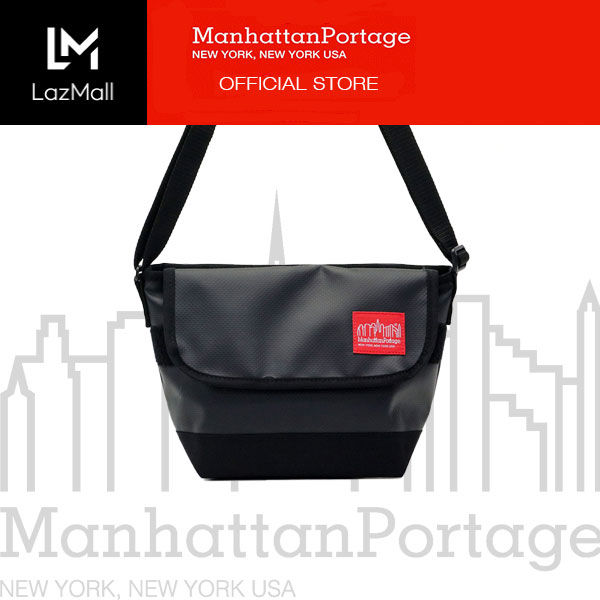 Manhattan Portage Matte Vinyl Casual Messenger Bag - Waterproof