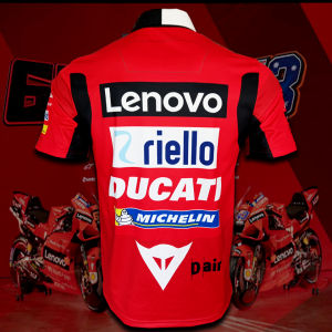 เสื้อโปโล Polo MotoGP DUCATI LENOVO เสื้อโปโลโมโตจีพีทีม ดูคาติ เลโนโว่ #MG0015 รุ่น แจ็ค มิลเลอร์#43 ไซส์ S-5XL