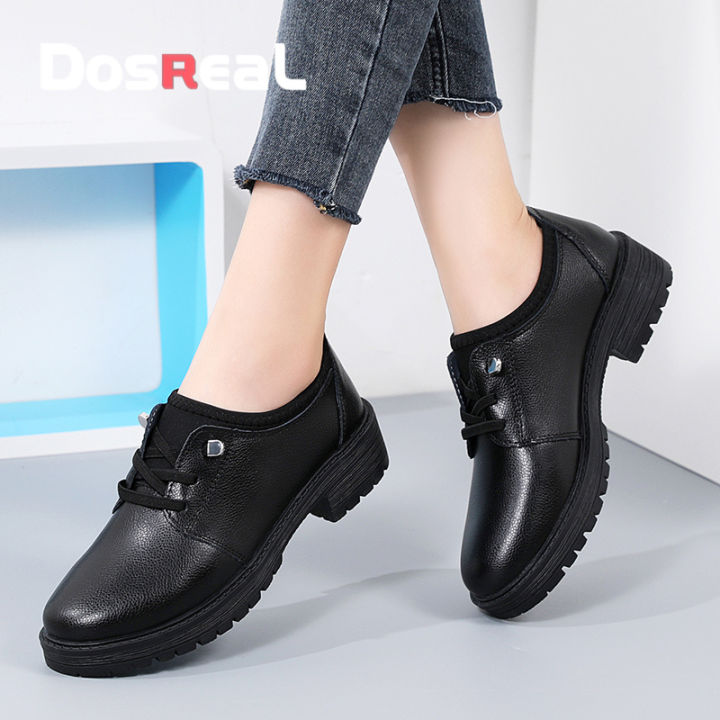 Casual Shoes Dress Shoes In Korean DOSREAL Black Shoes Women - Main Image