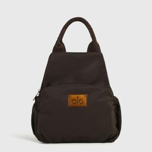 Ba lô ALO dành cho nữ chất liệu nylon chống trộm nhẹ chống thấm nước dùng cho tập gym yoga du lịch trường học túi đeo vai hàng ngày.