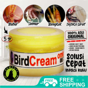SEMPATI  Bird Cream Om Kicau Obat Burung Sakit Kaki Kerak Luka Berjamur Bengkak OBICROK