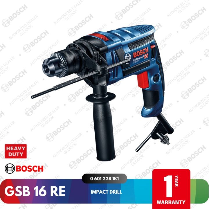 Bosch GSB 16 RE Impact Drill Mesin Bor Impact Mesin Bor Dengan