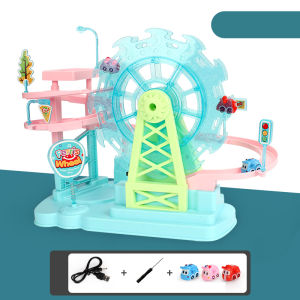 Hàng sẵn HCM Vòng đu quay cầu trược âm nhạc vui nhộn Ferris bé trai gái đều chơi được giúp linh hoạt khả năng tư duy.