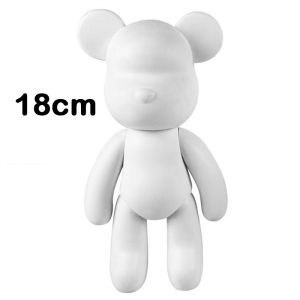 DIY Fluid Bearbrick Handmade Violent Bear Personality Model Ornaments Fluid Material Liquid Graffiti Toys