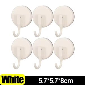 Vacuum Suction Cup Hooks Bathroom Shower Towel Robe Holder Waterproof Removable Door Wall Mounted Hooks Glass Tile Sucker Hanger