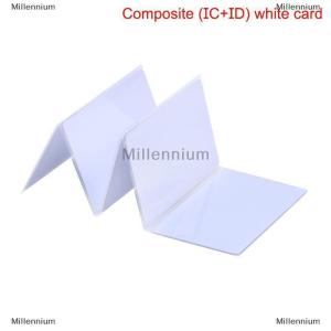 [COD] Millennium 5PCS IC ID Composite Key Cards Keyfob Dual Chip Frequency RFID 125KHZ T5577 EM4305+13.56MHZ Changeable Writable