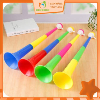 Kèn cổ vũ  đồ chơi kèn loa 3 khúc loại to đẹp nhiều màu sắc - Binbibo | Lazada V