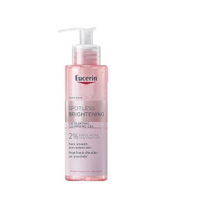 Eucerin Spotless Brightening Exfoliating Cleansing Gel 200ml 2% AHA Complex Reduce Dark Spots Boost Radiance Brighten Purify Dull Facial Skin
