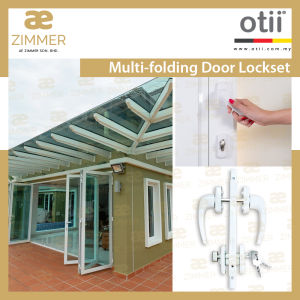 AE Zimmer Otii OT 2816 Folding Lockset_Black (11158) & White (11157)
