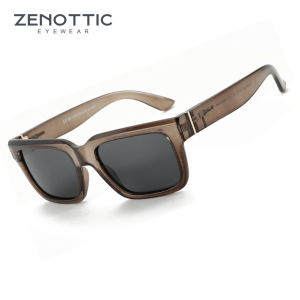 ZENOTTIC Kính râm hình chữ nhật cổ điển dành cho nam giới nữ Bảo vệ phân cực UV400 Kính râm lái xe hợp thời trang cổ điển2026